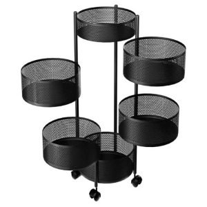 6 Layer Kitchen Storage Rack – Round Shape