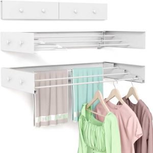 Foldable Laundry Drying Rack – Stainless Steel Body
