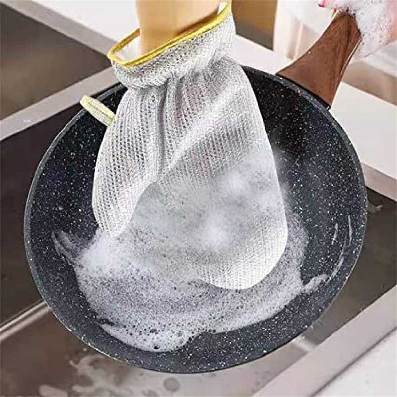 Water proof dishwashing gloves one pcs - Image 3